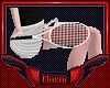 м| White Tennis Racquet