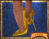 Gold Celebrity Heels