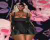 !B! Heart Dress Black
