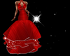 New Year red gown