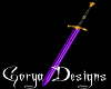 Royal Purple Blade Sword