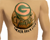 BBJ Packers chest tattoo