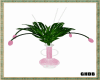 GHDB Pink/Wht Deco Vase