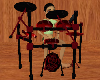 [DJ] red dragon drum set