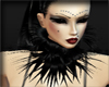 *AX*Fur Choker Black