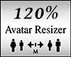 120% Avatar Scaler