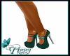 Teal Lea Pumps