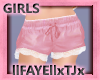 Kids Bts Shorts Pink