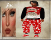J~CHRISTMAS PJ COUPLES M