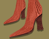 Coral Suede Point Boots