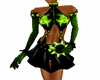 Toxic Neon PVC Outfit