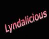 Lyndalicious sign