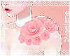 Shoulder Roses |Pink L