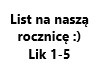 List do Krysi