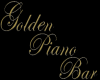 Golden Piano Club Sign
