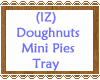 Doughnuts Mini Pies Tray