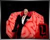 -L- Brain red velvet