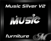Music Sign Silver V2