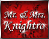 Mr.&Mrs. Knightro Badge