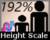 Scale Height 192% F