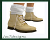 JT Boots in Beige F