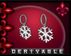 [D]Snowflake Earrings v1