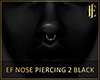 EF Nose Piercing Black