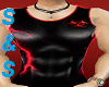 :SS: Red black rave top