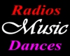 Radios Music Dances Sign