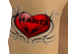 MARIA HEART TATTOO ARM