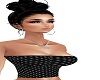 black & white top