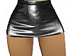 Mini Skirt Silver Black
