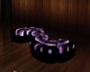 purpleblack S couch