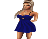 Classic Sexy Dress Blue