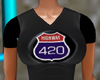 Highway 420 Black Shirt