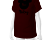 VDAY CPLS D RED MKY TEE