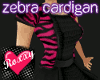[Pink] Zebra Cardigan