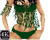4K Green Bikini