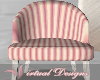 PINK STRIPE CHAIR