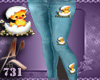 EASTER BABY CHICK JEANS