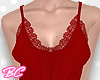 ♥Red lace top