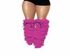 Moschino Fur Boots Pink