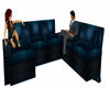 Azure club couch