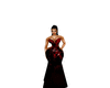 RED AND BLACK GOWN EXTRA