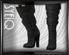 Q| Black Leather Boot V2