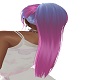 bluepink ponytail