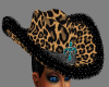 Pent/Leopard Cowgirl Hat