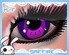 Unisex Anime Eyes Purple