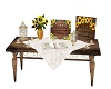 SUNFLOWER GUEST TABLE