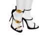 Valentine WHT Lips Heels